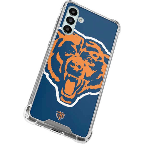 NFL Chicago Bears Retro Logo Galaxy A13 5G Clear Case