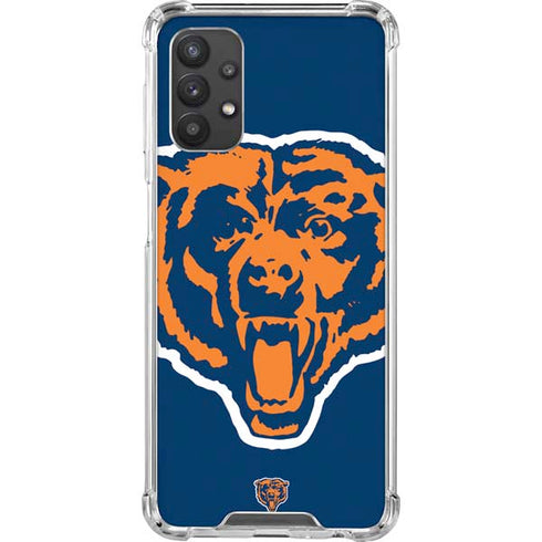 NFL Chicago Bears Retro Logo Galaxy A32 5G Clear Case
