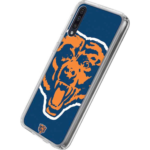 NFL Chicago Bears Retro Logo Galaxy A50 Clear Case