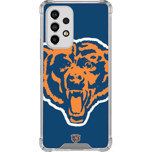 NFL Chicago Bears Retro Logo Galaxy A53 5G Clear Case