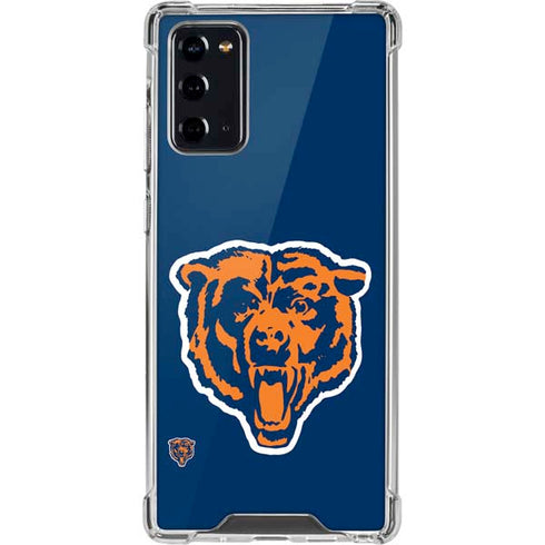 NFL Chicago Bears Retro Logo Galaxy Note20 5G Clear Case
