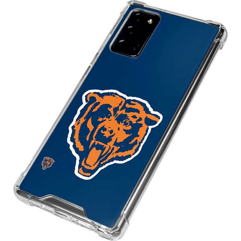 NFL Chicago Bears Retro Logo Galaxy Note20 5G Clear Case