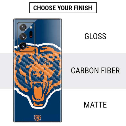 NFL Chicago Bears Retro Logo Galaxy Note20 Ultra 5G Skin