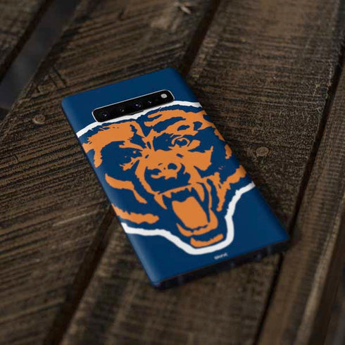 NFL Chicago Bears Retro Logo Galaxy S10 Plus Skin