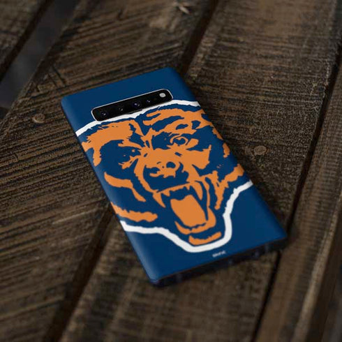NFL Chicago Bears Retro Logo Galaxy S10 Skin