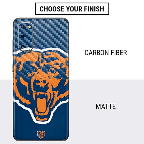 NFL Chicago Bears Retro Logo Galaxy S20 Skin