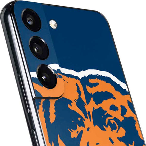 NFL Chicago Bears Retro Logo Galaxy S22 Skin