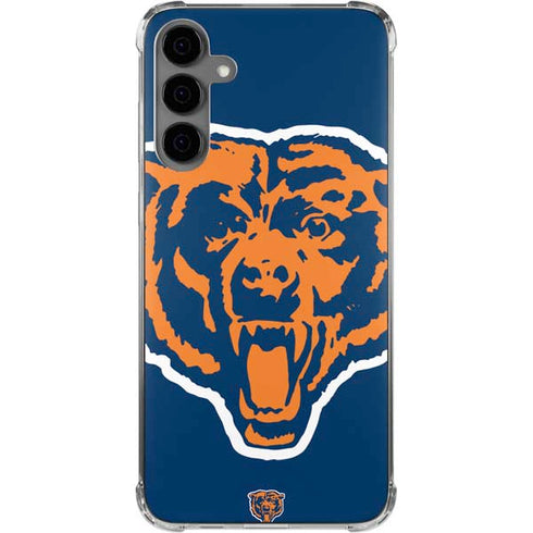 NFL Chicago Bears Retro Logo Galaxy S24 Plus Clear Case