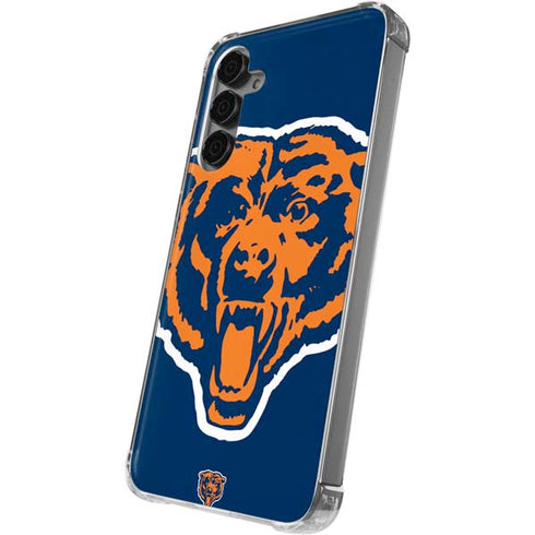 NFL Chicago Bears Retro Logo Galaxy S24 Plus Clear Case