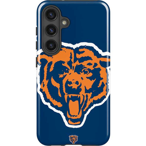NFL Chicago Bears Retro Logo Galaxy S24 Plus Impact Case