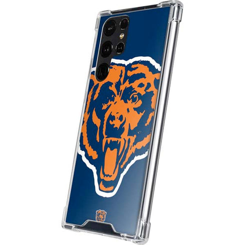 NFL Chicago Bears Retro Logo Galaxy S24 Ultra Clear Case