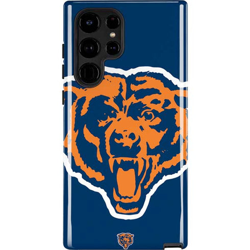 NFL Chicago Bears Retro Logo Galaxy S24 Ultra Impact Case