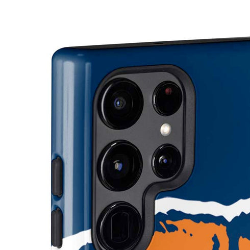 NFL Chicago Bears Retro Logo Galaxy S24 Ultra Impact Case