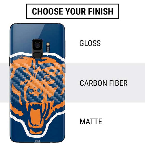 NFL Chicago Bears Retro Logo Galaxy S9 Skin