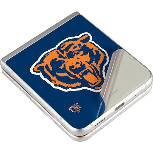 NFL Chicago Bears Retro Logo Galaxy Z Flip3 5G Skin