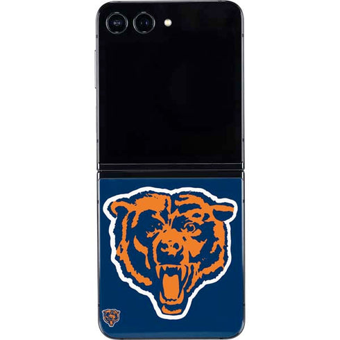 NFL Chicago Bears Retro Logo Galaxy Z Flip5 5G Skin