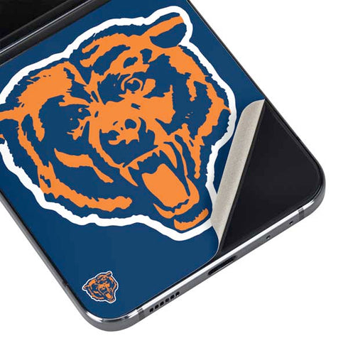 NFL Chicago Bears Retro Logo Galaxy Z Flip5 5G Skin