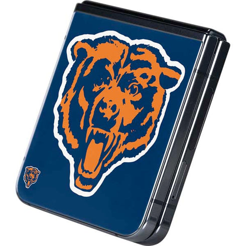 NFL Chicago Bears Retro Logo Galaxy Z Flip5 5G Skin