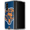 NFL Chicago Bears Retro Logo Galaxy Z Fold4 5G Clear Case