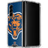 NFL Chicago Bears Retro Logo Galaxy Z Fold4 5G Clear Case