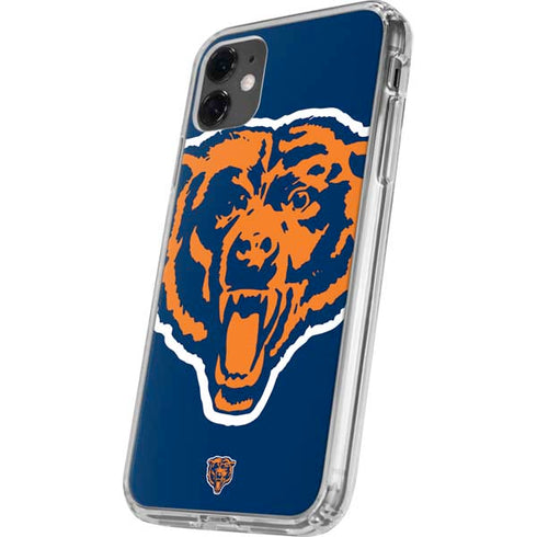NFL Chicago Bears Retro Logo iPhone 11 Clear Case