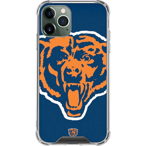 NFL Chicago Bears Retro Logo iPhone 11 Pro Max Clear Case
