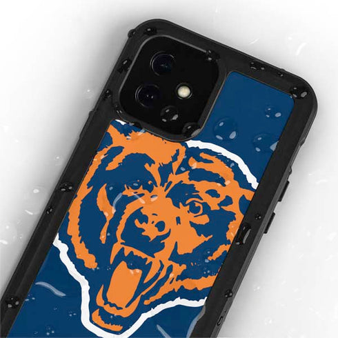 NFL Chicago Bears Retro Logo iPhone 12 Mini Waterproof Case