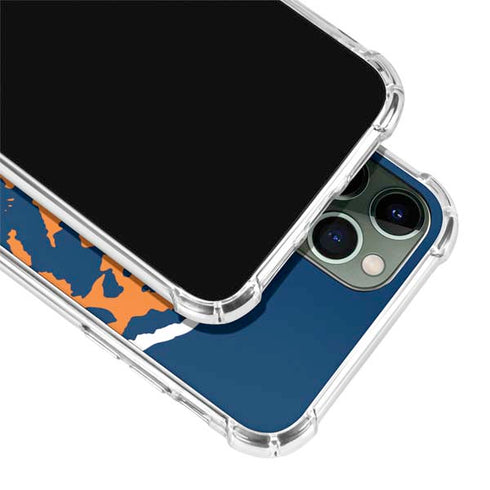NFL Chicago Bears Retro Logo iPhone 12 Pro Clear Case
