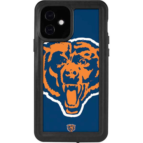 NFL Chicago Bears Retro Logo iPhone 12 Waterproof Case