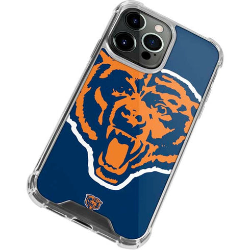 NFL Chicago Bears Retro Logo iPhone 13 Pro Max Clear Case