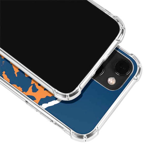 NFL Chicago Bears Retro Logo iPhone 14 Clear Case