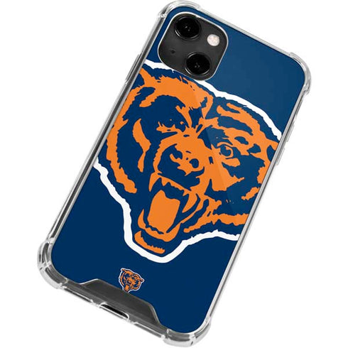 NFL Chicago Bears Retro Logo iPhone 14 Clear Case