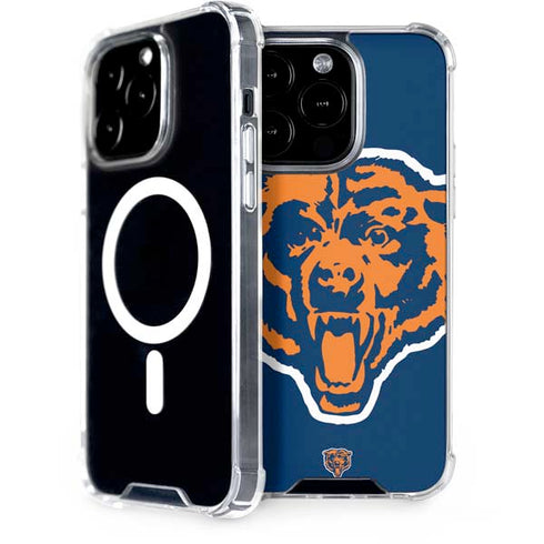 NFL Chicago Bears Retro Logo iPhone 15 Pro MagSafe Case