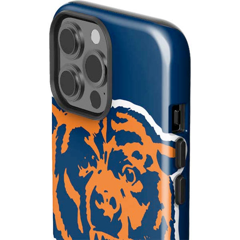 NFL Chicago Bears Retro Logo iPhone 15 Pro Max Impact Case