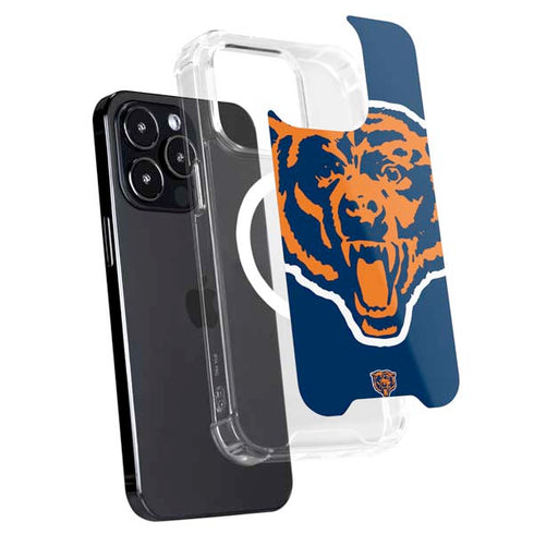 NFL Chicago Bears Retro Logo iPhone 15 Pro Max MagSafe Case