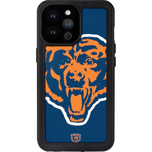 NFL Chicago Bears Retro Logo iPhone 14 Pro Max Waterproof Case