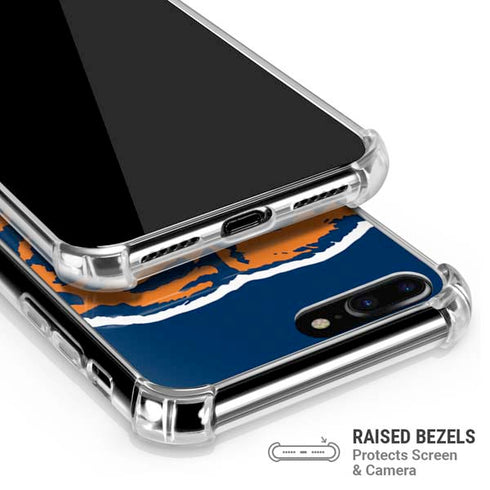 NFL Chicago Bears Retro Logo iPhone 7/8 Plus Clear Case