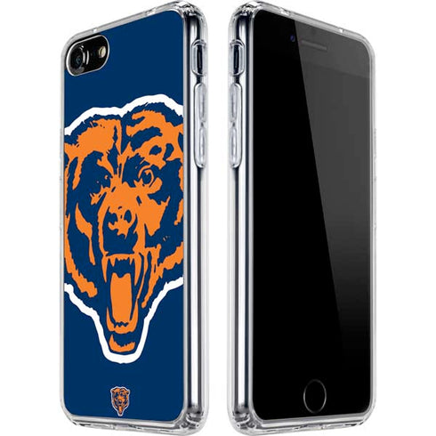 NFL Chicago Bears Retro Logo iPhone SE (2nd & 3rd Gen) Clear Case