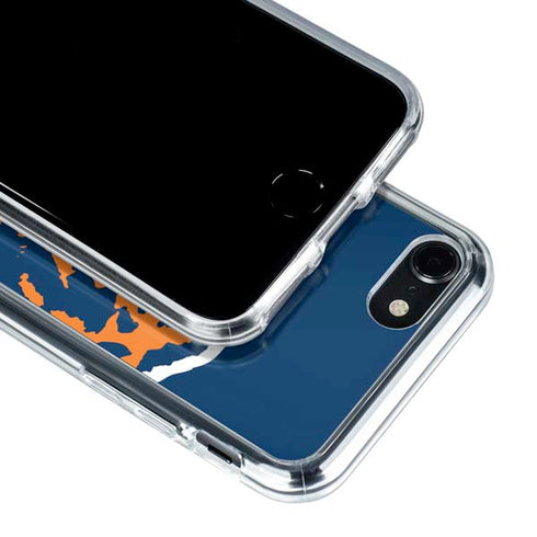 NFL Chicago Bears Retro Logo iPhone SE (2nd & 3rd Gen) Clear Case