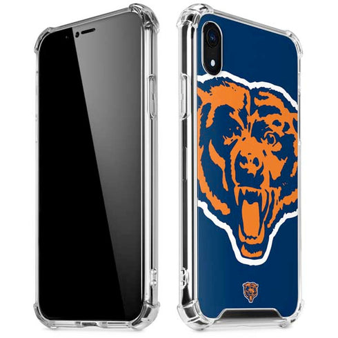 NFL Chicago Bears Retro Logo iPhone XR Clear Case