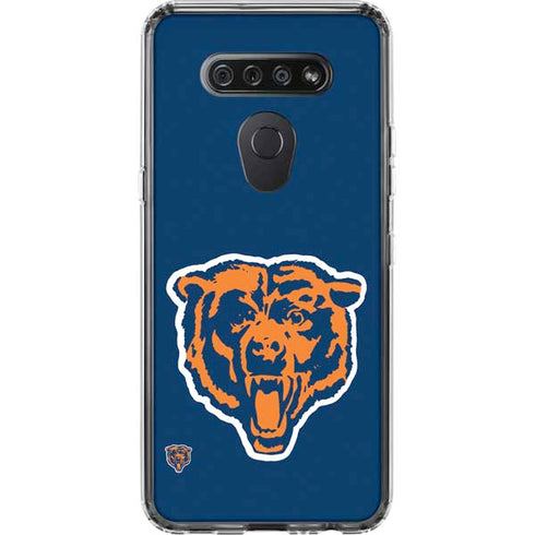 NFL Chicago Bears Retro Logo LG K51/Q51 Clear Case