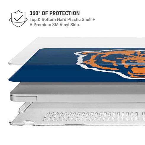 NFL Chicago Bears Retro Logo MacBook Air 13in M1 (2021) Case plus Skin