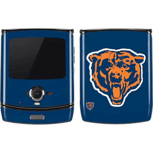 NFL Chicago Bears Retro Logo Motorola RAZR Skin