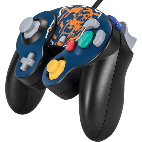 NFL Chicago Bears Retro Logo Nintendo GameCube Controller Skin