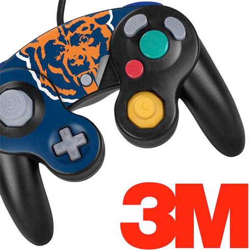 NFL Chicago Bears Retro Logo Nintendo GameCube Controller Skin