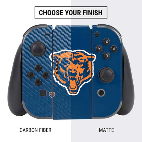 NFL Chicago Bears Retro Logo Nintendo Switch Bundle Skin