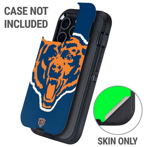 NFL Chicago Bears Retro Logo Otterbox Defender iPhone Skin