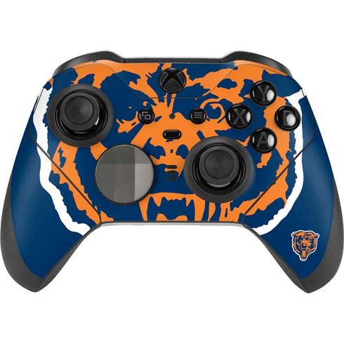 NFL Chicago Bears Retro Logo Xbox Elite Wireless Controller Series 2 Skin