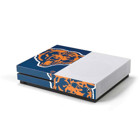 NFL Chicago Bears Retro Logo Xbox One S Console Skin