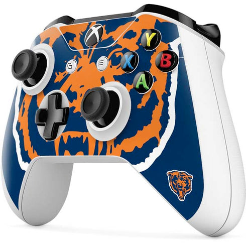 NFL Chicago Bears Retro Logo Xbox One S Controller Skin
